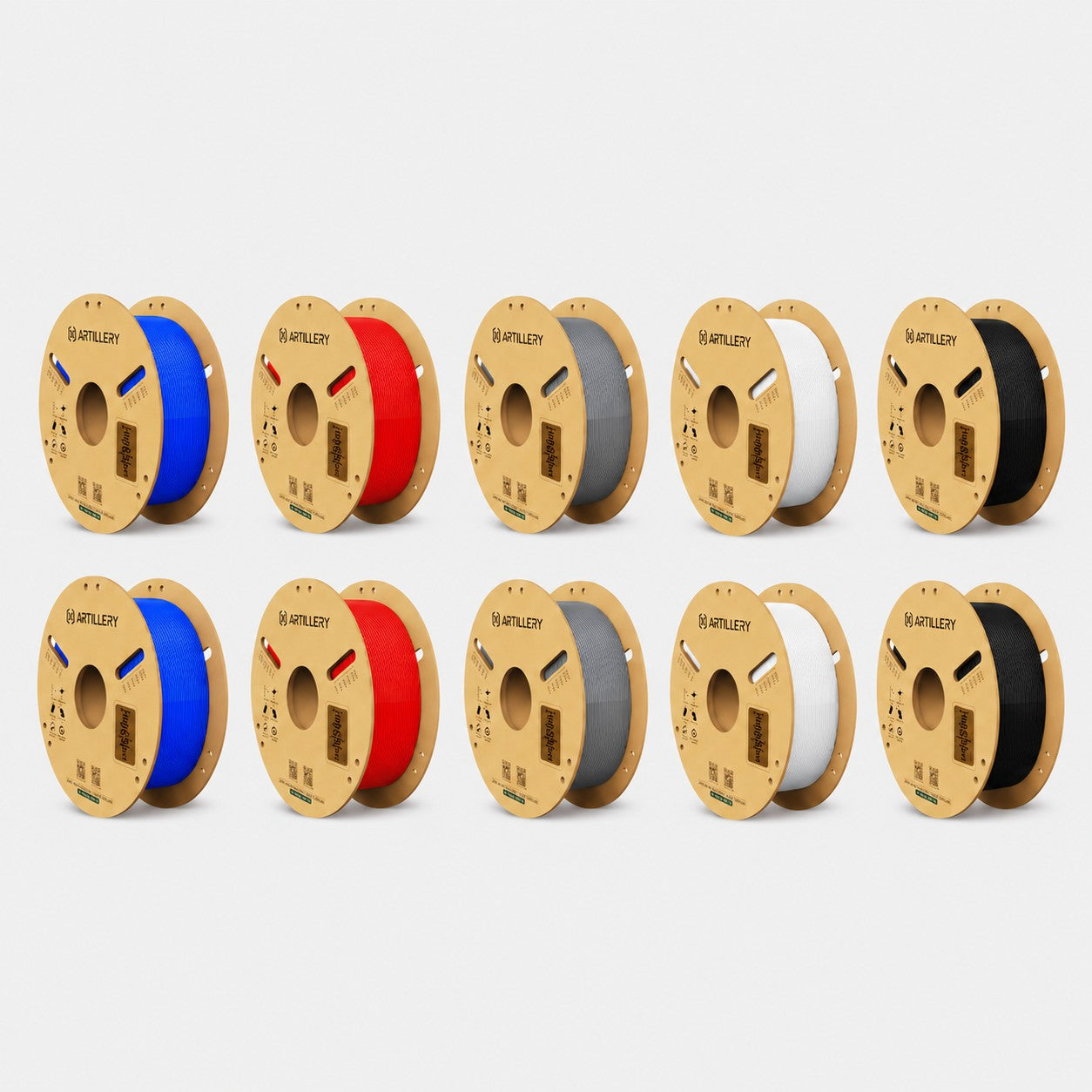 Filament PLA 5 couleurs 10 kg