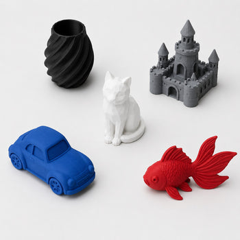 Lot de filaments PLA 5 couleurs
